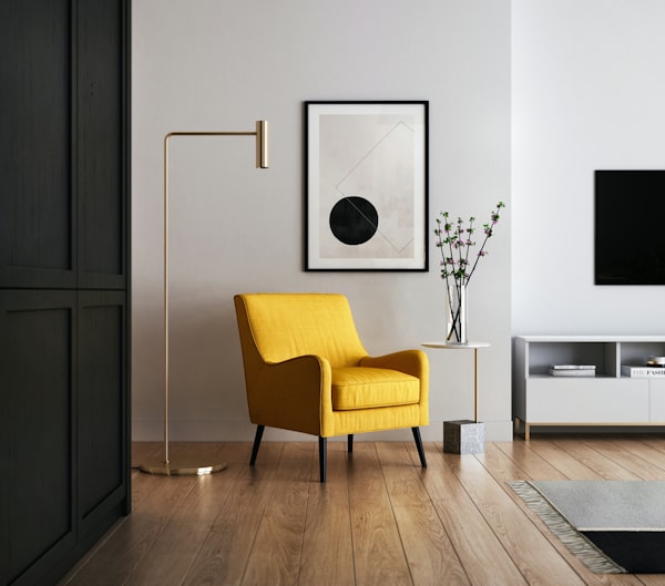 Luxe Leaf Interior Vignette