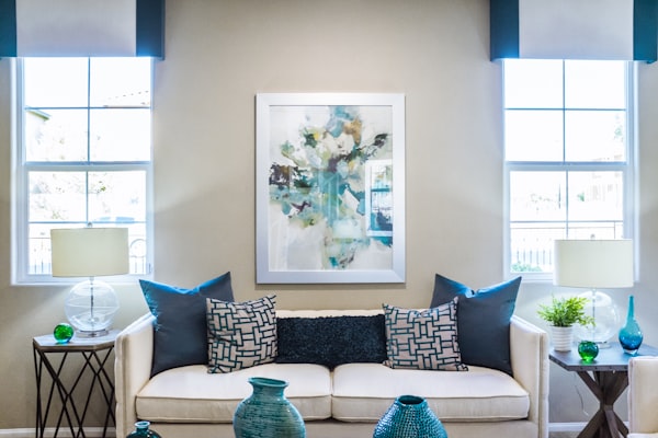 Luxe Leaf Interior Vignette